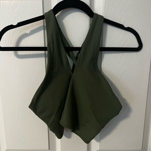 Brand new with tags lululemon nulu wrap front long line bra